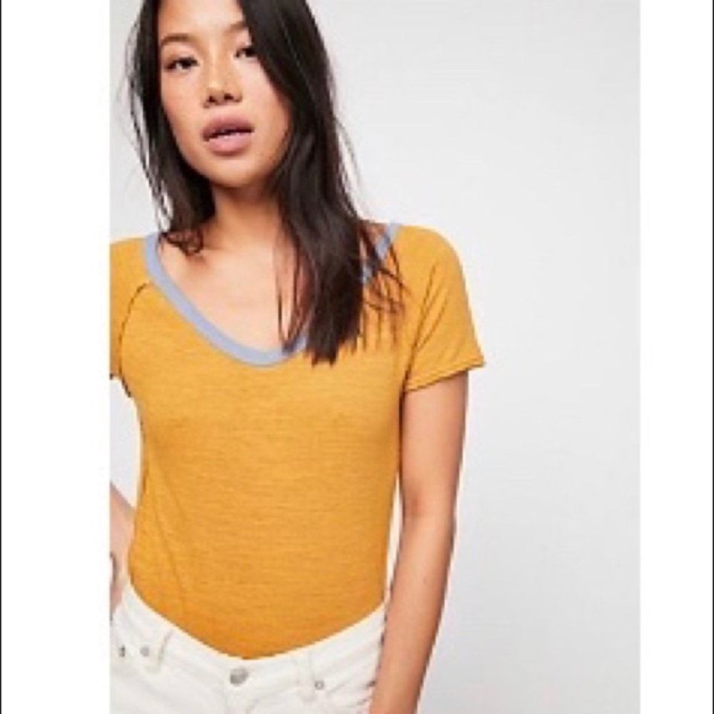 We The Free Frenchie Ringer Tee